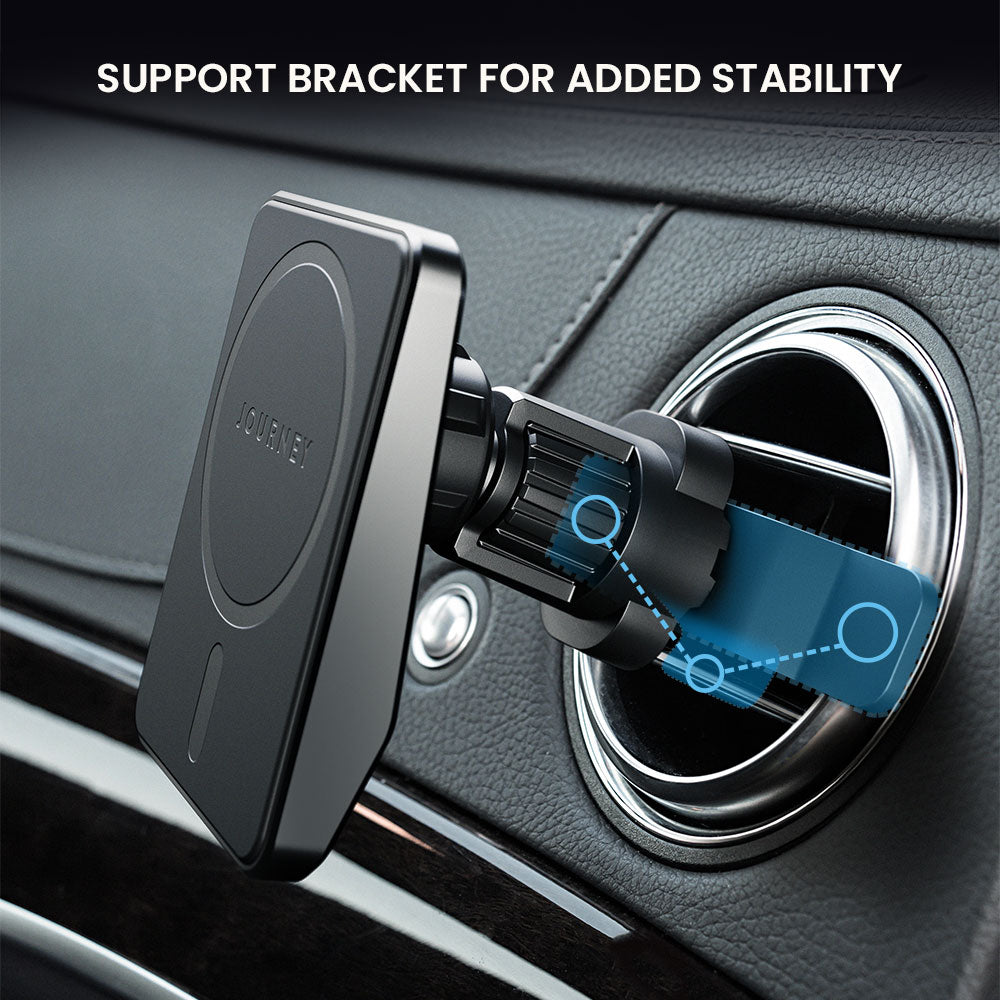 Car holder compatible with Magsafe charger