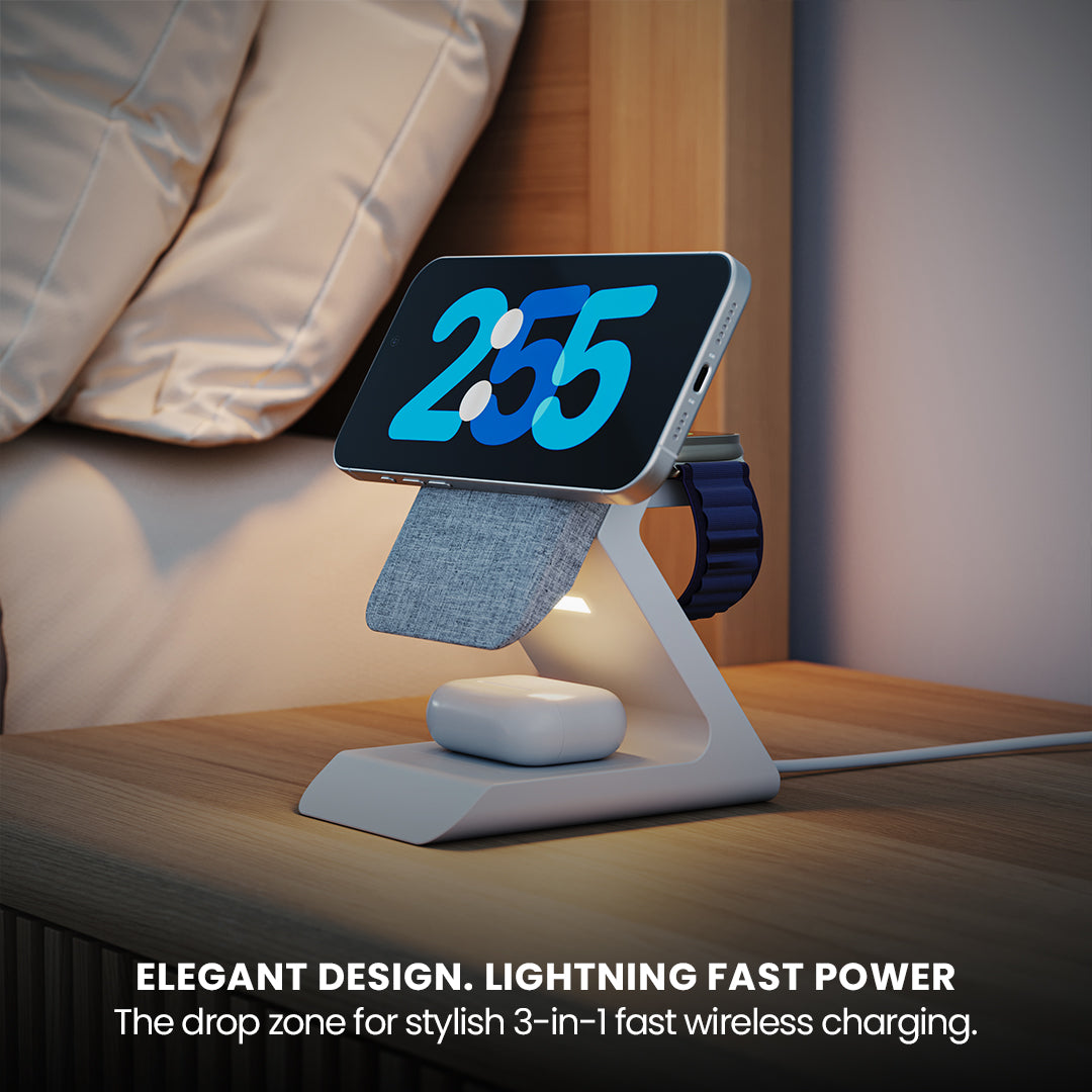 SUMMIT 3-in-1 Wireless Charging Station